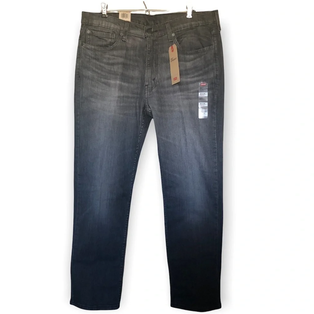 NWT Levi’s 514 Stretch Straight- fit jeans black